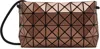 Bao Bao Issey Miyake Brown Loop Metallic Shoulder Bag In Brown