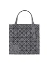 Bao Bao 'lucent Matte' Tote Bag In Gray