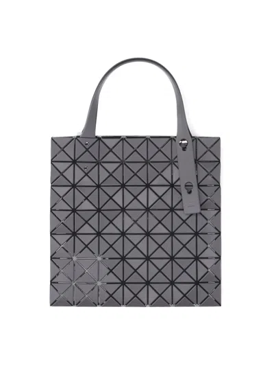 Bao Bao 'lucent Matte' Tote Bag In Gray