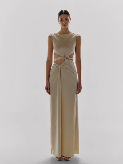 Baobab Ada Maxi Dress In Animal Print