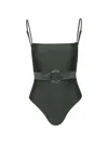 Baobab Alba Belted Swimsuit In Multi