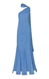 Baobab Ari Embellished Maxi Dress In Blue