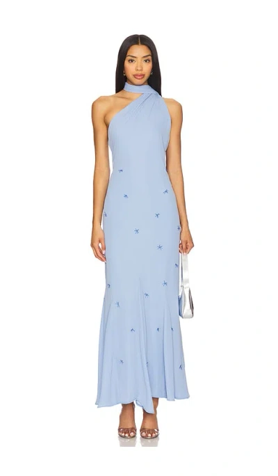Baobab Ari Maxi Dress In Blue