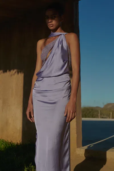 Baobab Asaka Maxi Dress In Purple