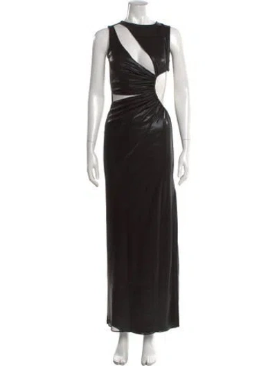 Pre-owned Baobab Asymmetrical Long Dress W/ Tags In Black