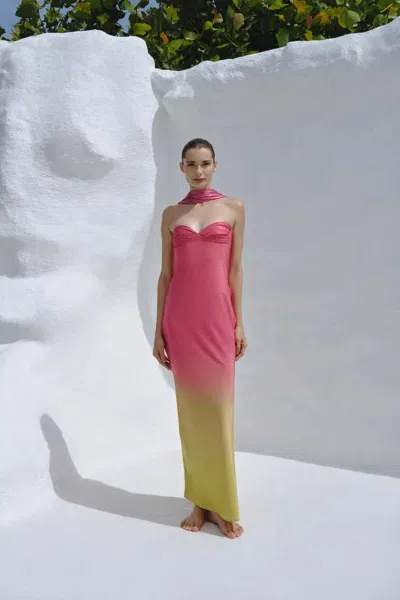 Baobab Athena Maxi Dress In Multi