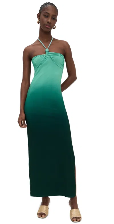 Baobab Bari Maxi Dress Green Lagoon