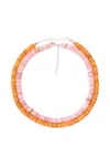 Baobab Beaded Necklace In Multi