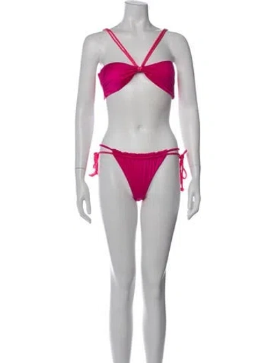 Pre-owned Baobab Bikini W/ Tags In Pink
