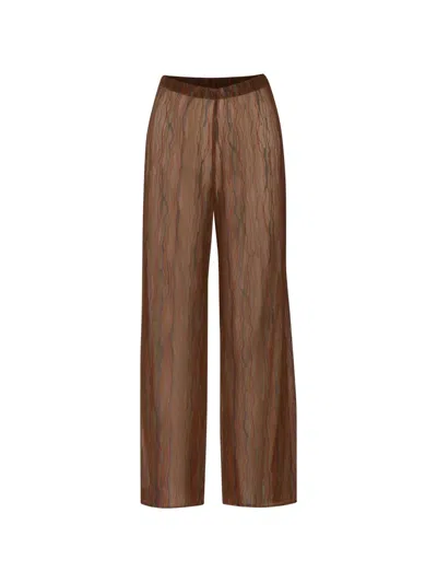 Baobab 골라 하이라이즈 팬츠 In Brown