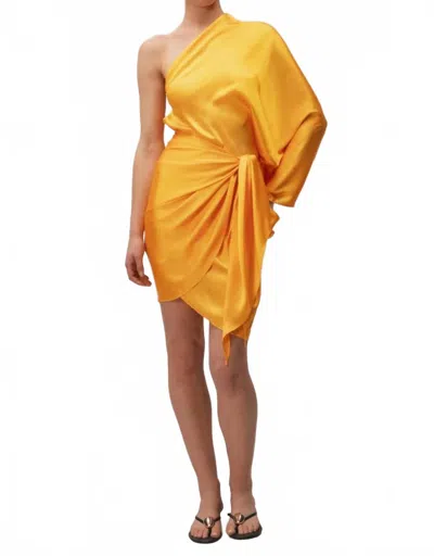 Baobab Cabana Mini Dress In Orange