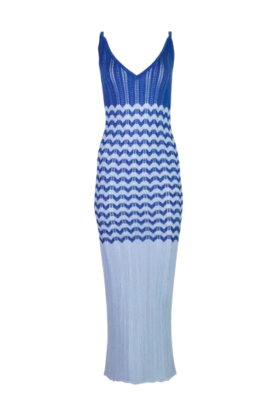 Baobab Capri Maxi Dress In Blue