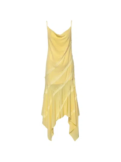 Baobab Carlota Midi Dress In Yellow