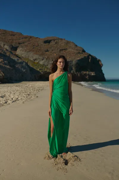 Baobab Celele Maxi Dress In Green