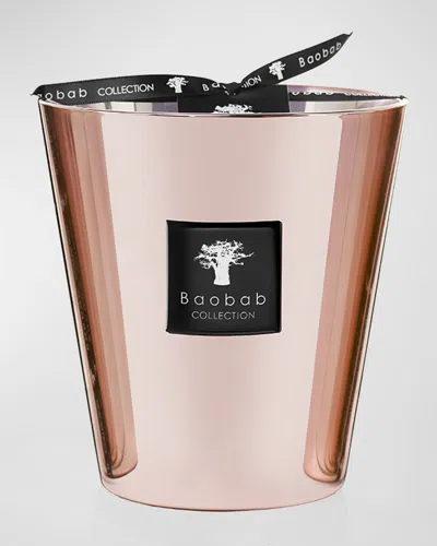 Baobab Collection 77.6 Oz. Les Exclusives Roseum Max16 Candle In Pink