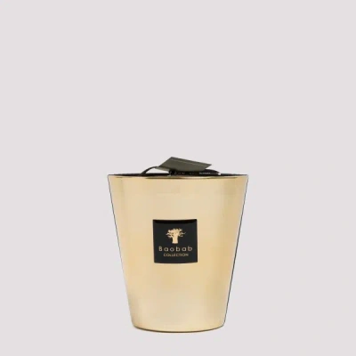 Baobab Collection Aurum Candle Max16 From Les Exclusives Collection Unica In Gold