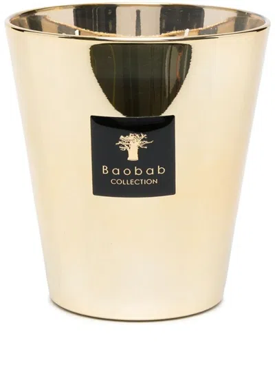 Baobab Collection Aurum Max 16 Scented Candle In Black