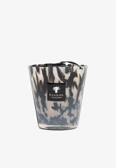 Baobab Collection Black Pearls Candle - Max 16 In Multicolor