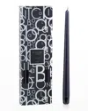 Baobab Collection Candela 4-pack Candlestick In Black