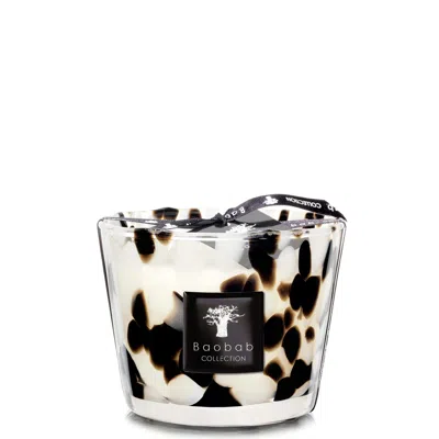Baobab Collection Candle Pearls Black Max 10