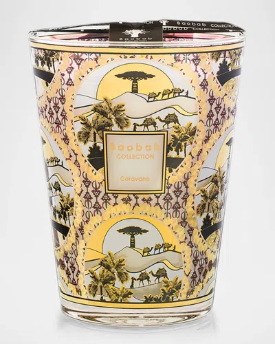 Baobab Collection Caravane 5-wick Max 24 Candle, 183.4 Oz. In Yellow
