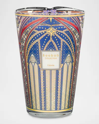 Baobab Collection Celeste 7-wick Max 35 Candle, 10.35 Kg In Blue