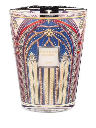 Baobab Collection Céleste Candle (24cm) In Multi