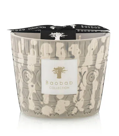 Baobab Collection Ceramic Ancient Mark Utopia Candle (1.3kg) In Multi