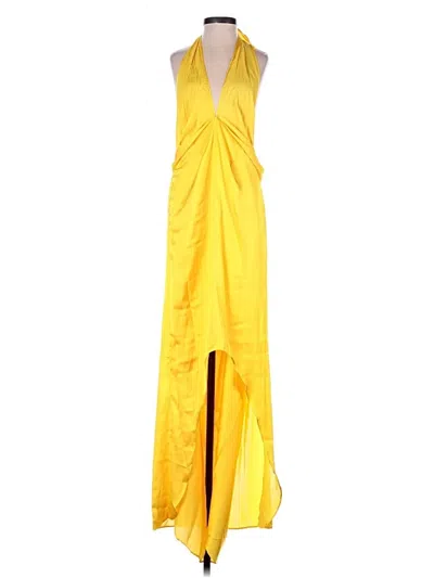 Pre-owned Baobab Collection Cocktail Dress In Yellow