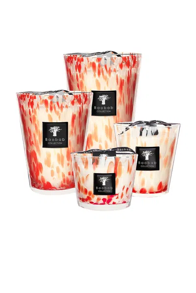 Baobab Collection Coral Pearls Max 10 Candle In Multi