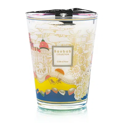 Baobab Collection Cote D'azur Max 24 Candle In Transparent