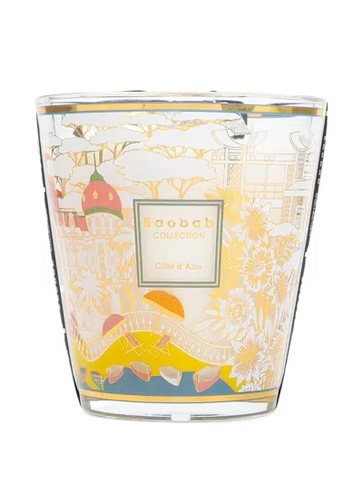 Baobab Collection Côte D'azur Scented Candle In Yellow