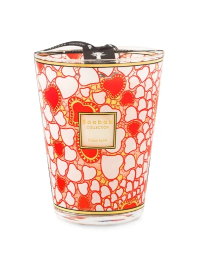 Baobab Collection Crazy Love Max 24 Candle In Orange