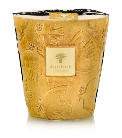 Baobab Collection Dove Scented Candle In Gold