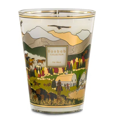 Baobab Collection Far West Candle In Brown