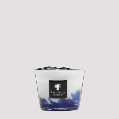Baobab Collection Feathers Touareg Candle Max10 Unica In Blue