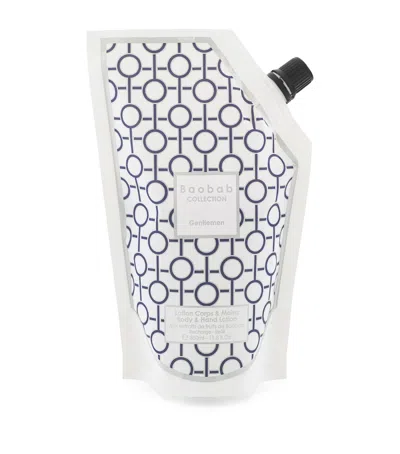Baobab Collection Gentlemen Body And Hand Lotion - Refill In White
