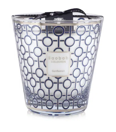 Baobab Collection Gentlemen Candle In Blue
