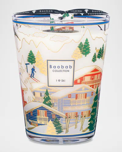 Baobab Collection I Love Ski 2026 5-wick Max 24 Candle, 5.2 Kg In Multi