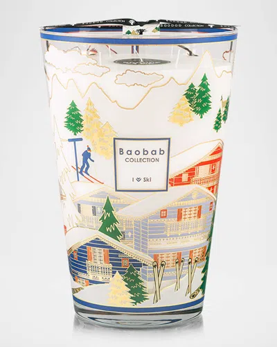 Baobab Collection I Love Ski 2026 7-wick Max 35 Candle, 10.35 Kg In Multi