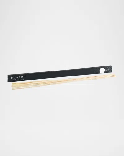 Baobab Collection Large Natural Diffuser Sticks, 12 Count In Black