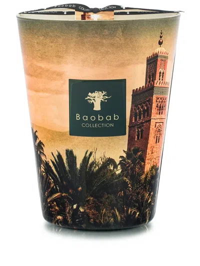 Baobab Collection Large Orientalist Koutoubia Candle In Nude