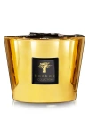 Baobab Collection Les Exclusives Aurum Gold Candle In Shiny Gold