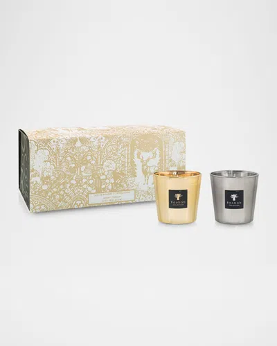 Baobab Collection Les Exclusives Candle Duo, 2 X 6.7 Oz. In White