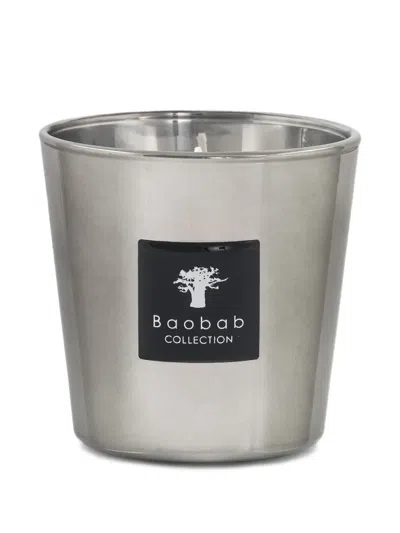 Baobab Collection Les Exclusives Duo Candles (set Of Two) In Silver