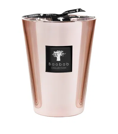 Baobab Collection Les Exclusives Roseum Candle In Rose Gold