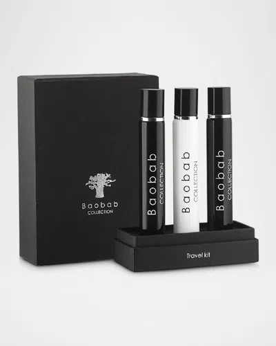 Baobab Collection Les Exclusives Travel Kit, 3 X 1.5 Oz. In Black