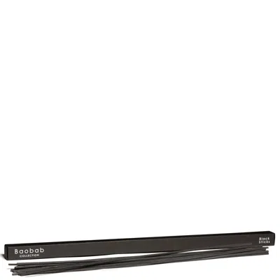 Baobab Collection Lodge Sticks 6mm 60cm Black For Totem 2l In White