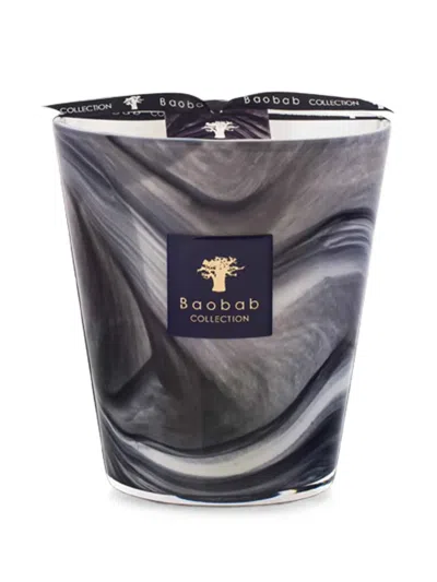 Baobab Collection Logo-detail Candle In Gray