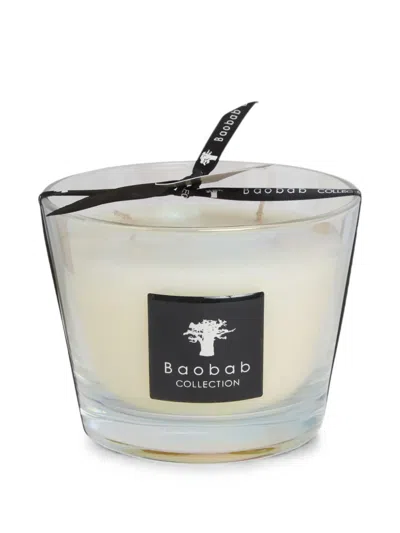 Baobab Collection Magascar Vanilla Logo-patch Candle In Neutral